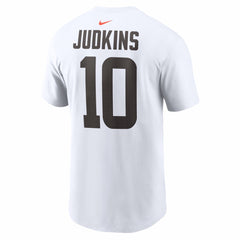 Quinshon Judkins Cleveland Browns Name & Number T-Shirt White - Nike