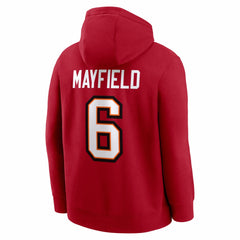 Baker Mayfield Tampa Bay Buccaneers Player Name & Number Fleece Hoodie Red - Nike