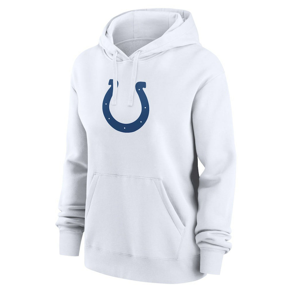 Daniel Jones Indianapolis Colts Women's Player Name & Number Fleece Hoodie White - Nike