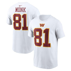 Art Monk Washington Commanders Retired Player Name & Number T-Shirt White - Nike