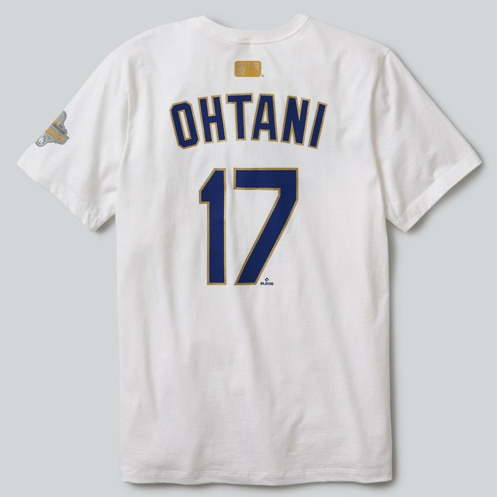 Shohei Ohtani Los Angeles Dodgers Nike 2026 Gold Collection Name & Number T-Shirt for sale
