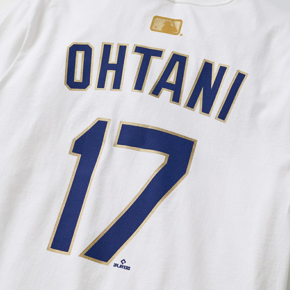 Shohei Ohtani Los Angeles Dodgers Nike 2026 Gold Collection Name & Number T-Shirt for sale
