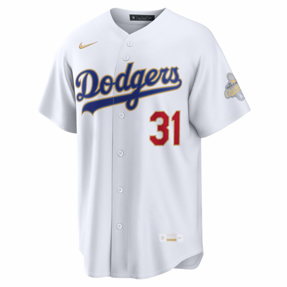 Tyler Glasnow Los Angeles Dodgers Nike 2026 Gold Collection Stadium Jersey Near Me
