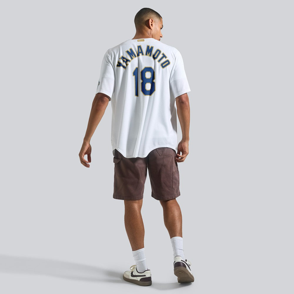 Yoshinobu Yamamoto Los Angeles Dodgers Nike 2026 Gold Collection Stadium Jersey Near Me