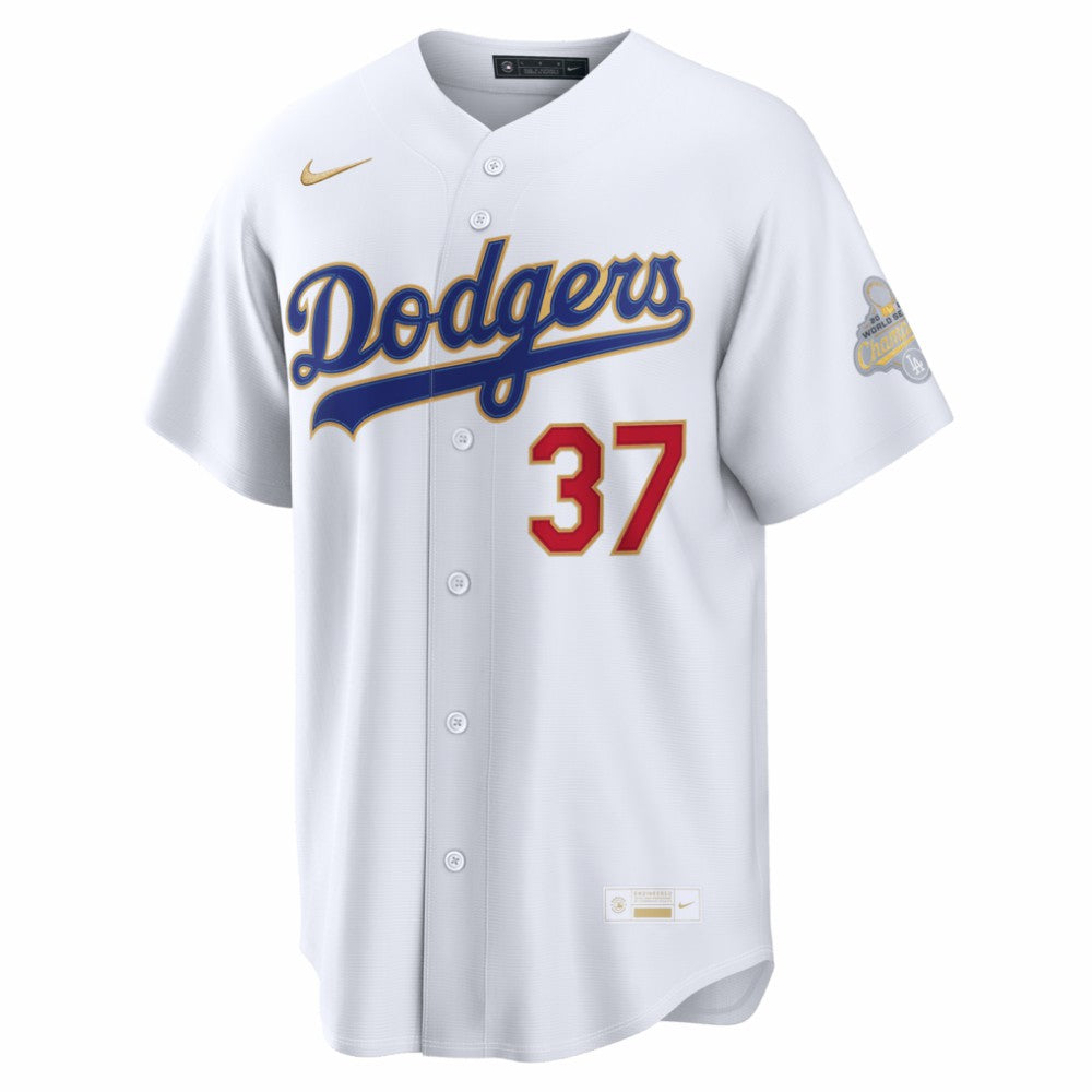 Teoscar Hernández Los Angeles Dodgers Nike 2026 Gold Collection Stadium Jersey for sale