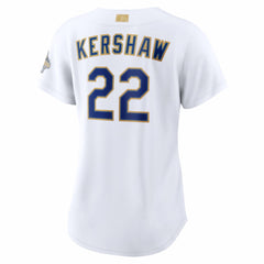 Clayton Kershaw Los Angeles Dodgers Nike Women's 2026 Gold Collection Stadium Jersey Sale