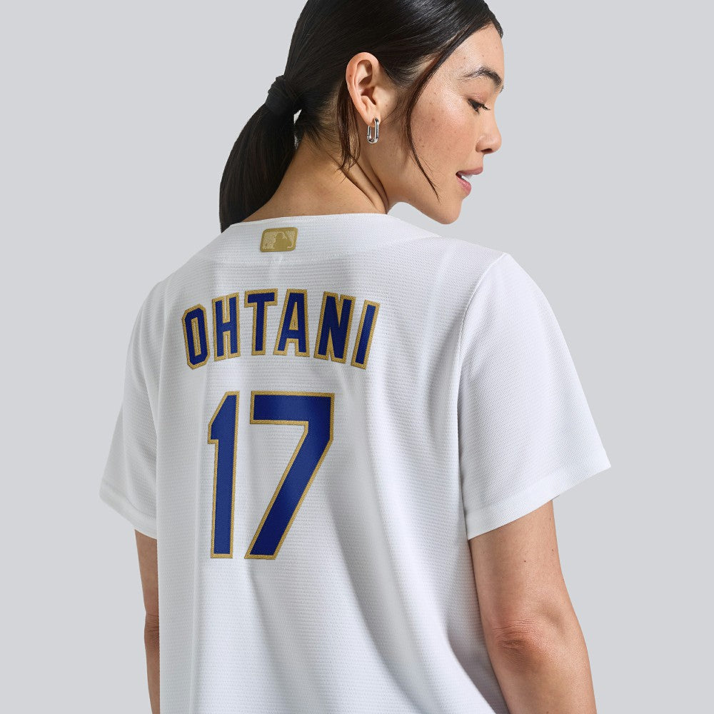 Shohei Ohtani Los Angeles Dodgers Nike Women's 2026 Gold Collection Stadium Jersey Lifestyle
