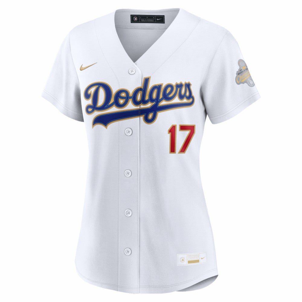 Shohei Ohtani Los Angeles Dodgers Nike Women's 2026 Gold Collection Stadium Jersey Lifestyle