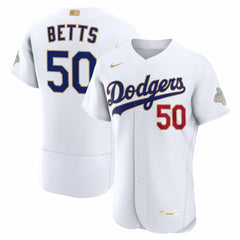 Mookie Betts Los Angeles Dodgers Nike 2026 Gold Collection Authentic Jersey discount
