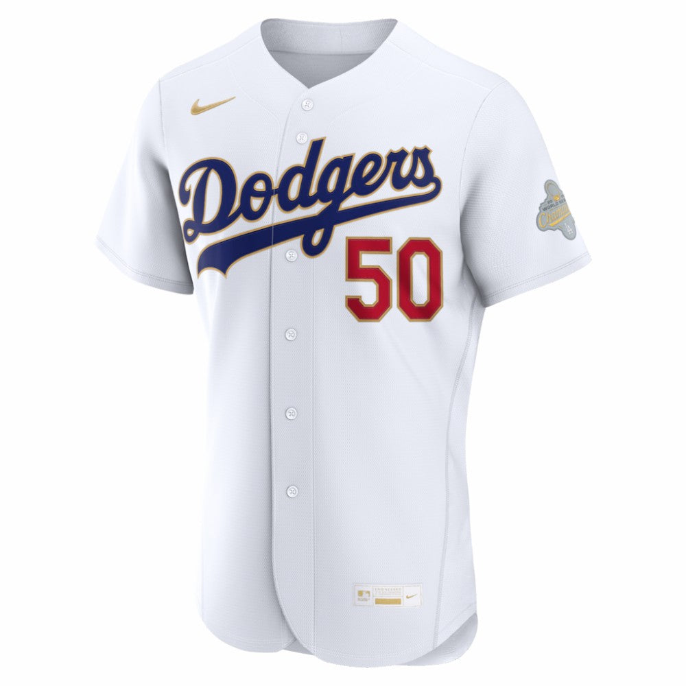Mookie Betts Los Angeles Dodgers Nike 2026 Gold Collection Authentic Jersey discount