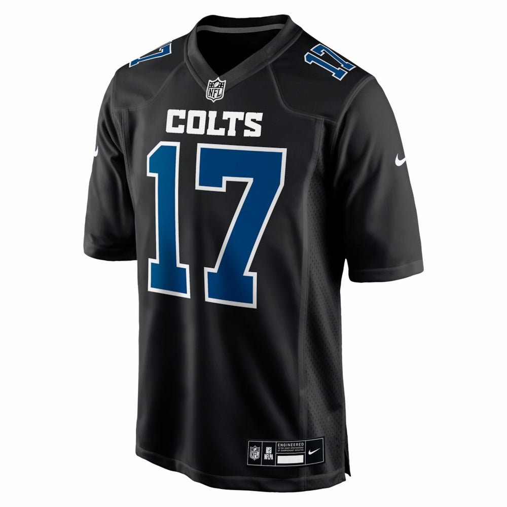 Daniel Jones Indianapolis Colts Fashion Game Jersey Carbon Black - Nike