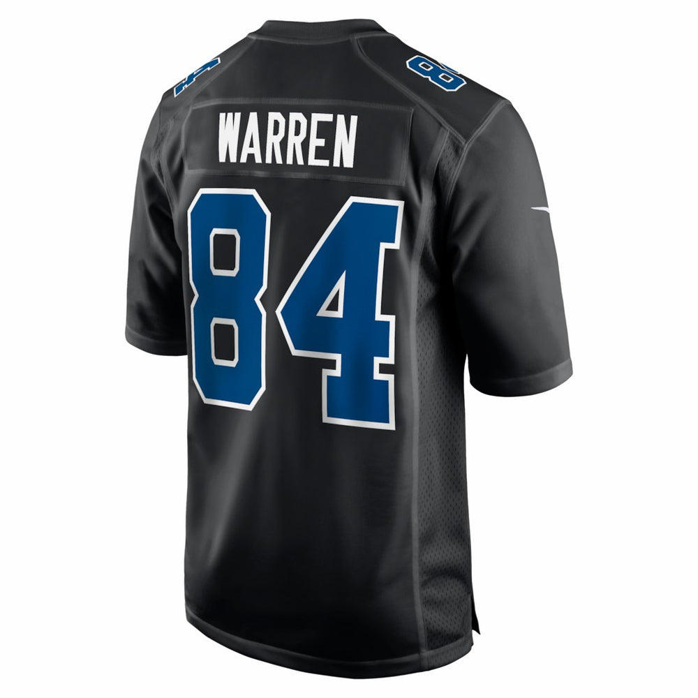 Tyler Warren Indianapolis Colts Fashion Game Jersey Carbon Black - Nike