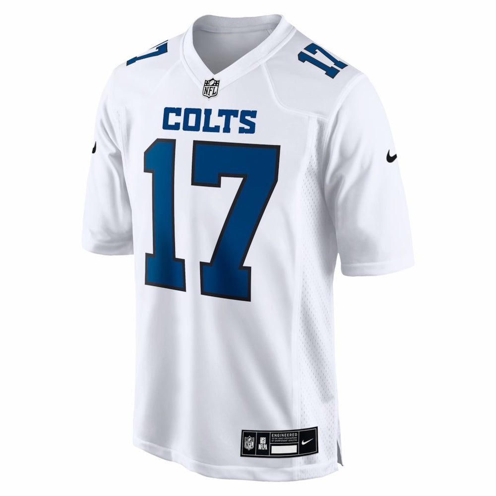 Daniel Jones Indianapolis Colts Fashion Game Jersey Tundra White - Nike