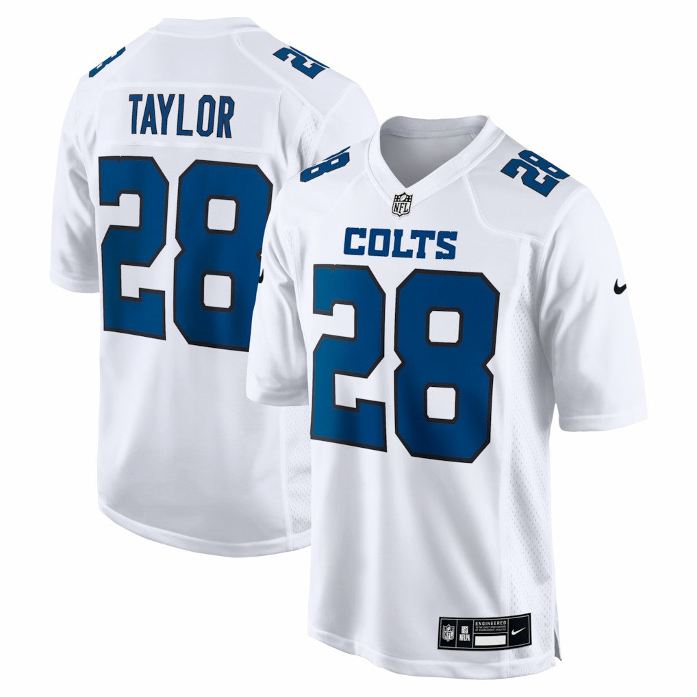 Jonathan Taylor Indianapolis Colts Fashion Game Jersey - Tundra White | NFL Jerseys