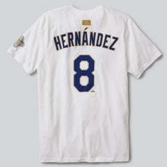 Enrique Hernández Los Angeles Dodgers Nike 2026 Gold Collection Name & Number T-Shirt for sale