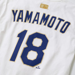 Yoshinobu Yamamoto Los Angeles Dodgers Nike 2026 Gold Collection Name & Number T-Shirt Clearance
