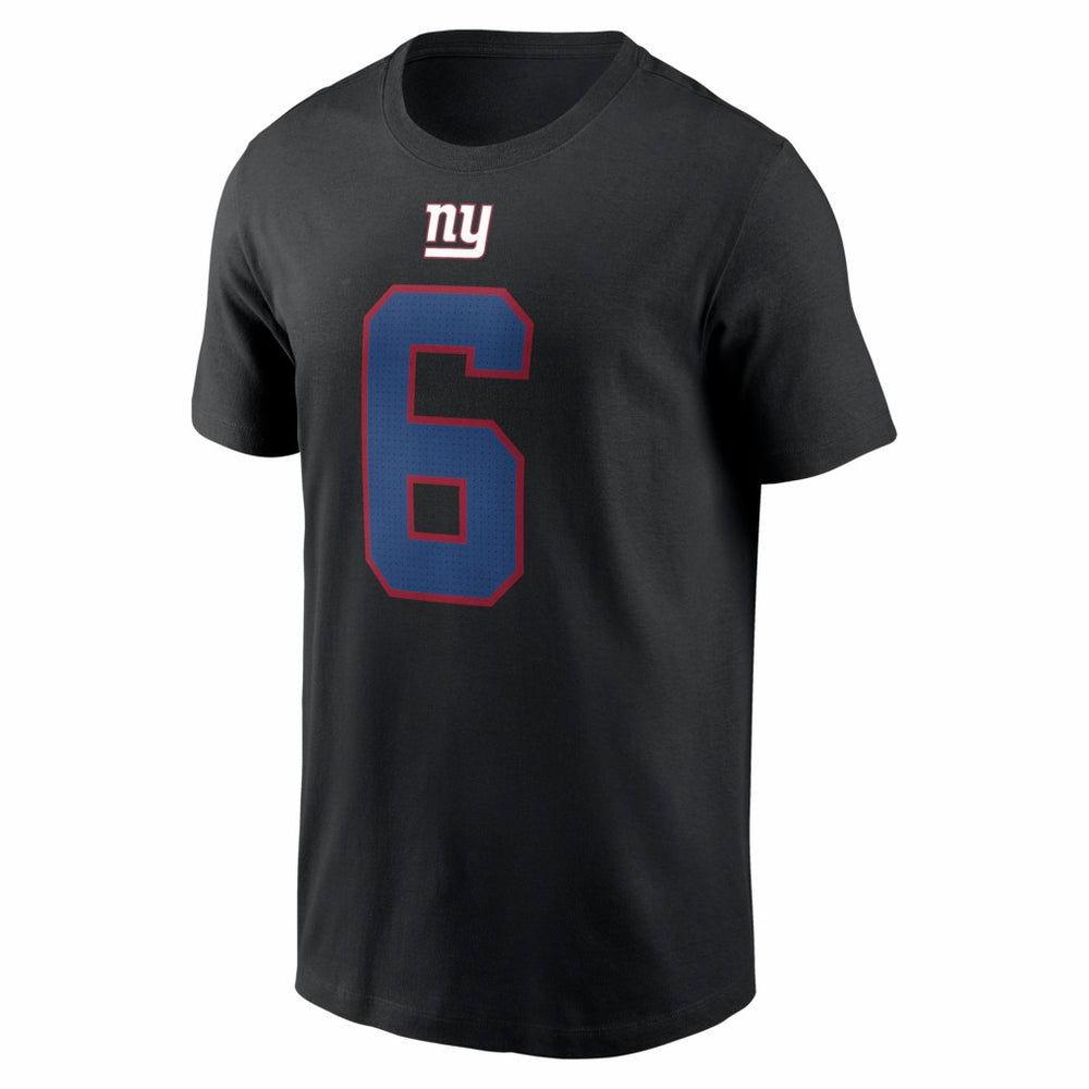 Jaxson Dart New York Giants Name & Number T-Shirt Black - Nike