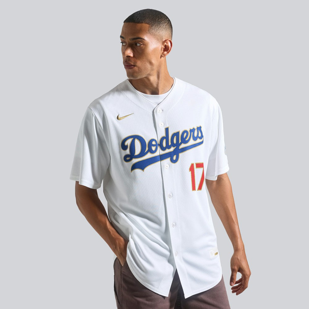 Shohei Ohtani Los Angeles Dodgers Nike 2026 Gold Collection Kanji Stadium Jersey discount