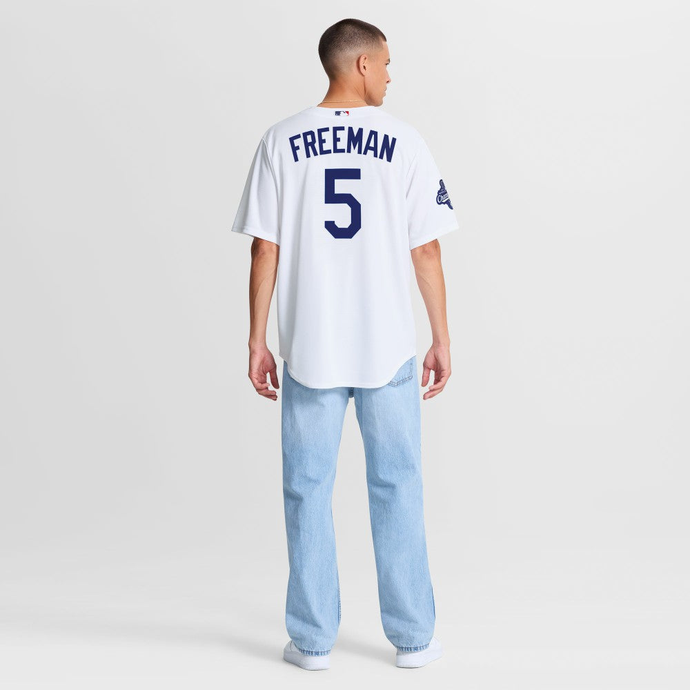 Freddie Freeman Los Angeles Dodgers Nike Home 2025 World Series Champions Replica Jersey Near Me