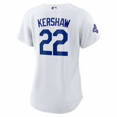 Clayton Kershaw Los Angeles Dodgers Nike Women's Home 2025 World Series Champions Replica Jersey Near Me