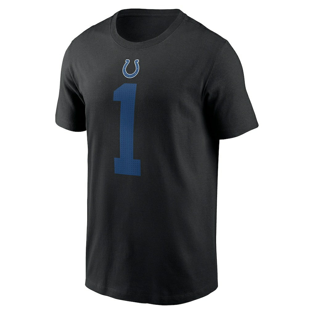 Ahmad Sauce Gardner Indianapolis Colts Player Name & Number T-Shirt Black - Nike
