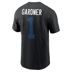 Ahmad Sauce Gardner Indianapolis Colts Player Name & Number T-Shirt Black - Nike