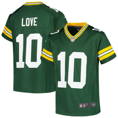 Jordan Love Green Bay Packers Youth Game Jersey Green - Nike