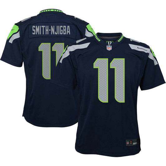 Jaxon Smith-Njigba Seattle Seahawks Youth Game Jersey - College Navy | NFL Jerseys