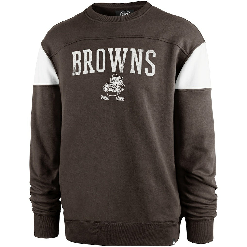 Cleveland Browns '47 Groundbreaker Onset Pullover Sweatshirt Brown - 47 brand