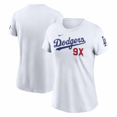 Los Angeles Dodgers Nike Women's 9X Champions T-Shirt Near Me