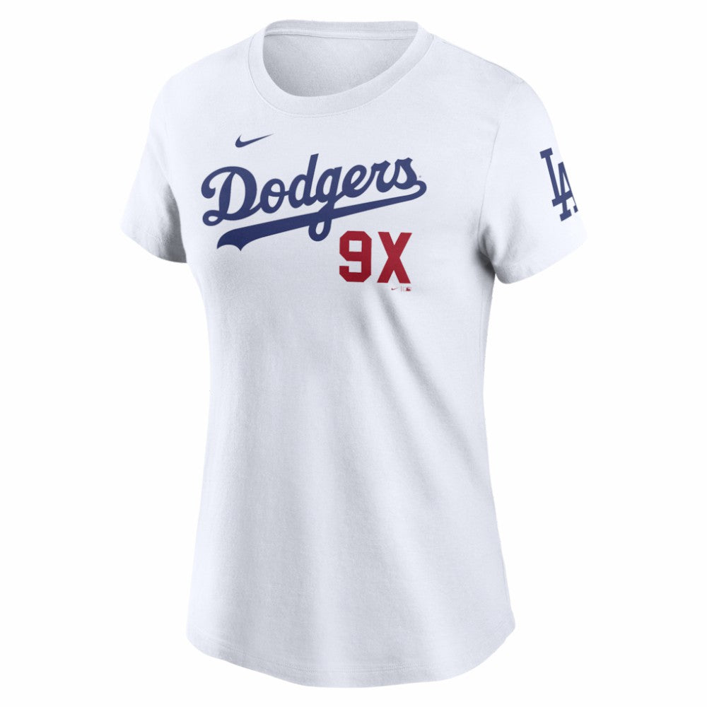 Los Angeles Dodgers Nike Women's 9X Champions T-Shirt Near Me