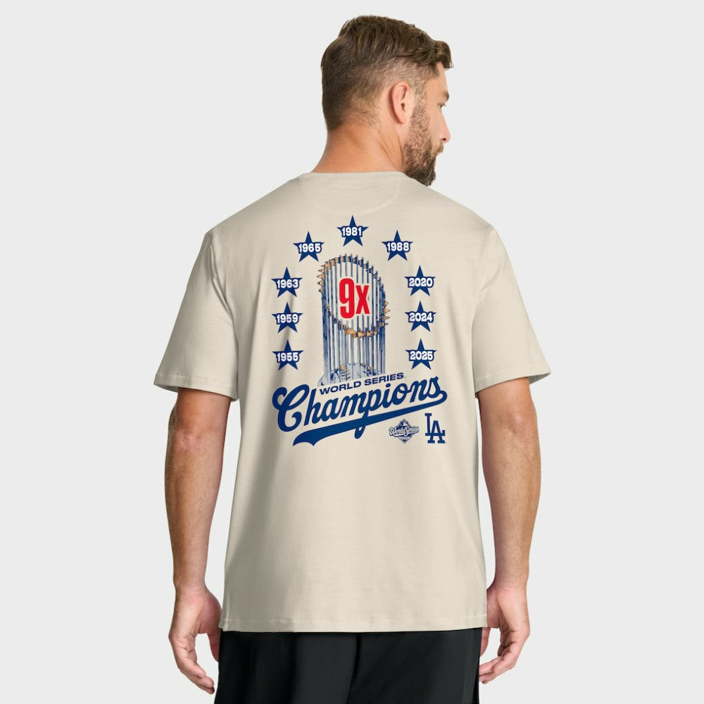 Los Angeles Dodgers Fanatics Local 9x Champs T-Shirt Lifestyle