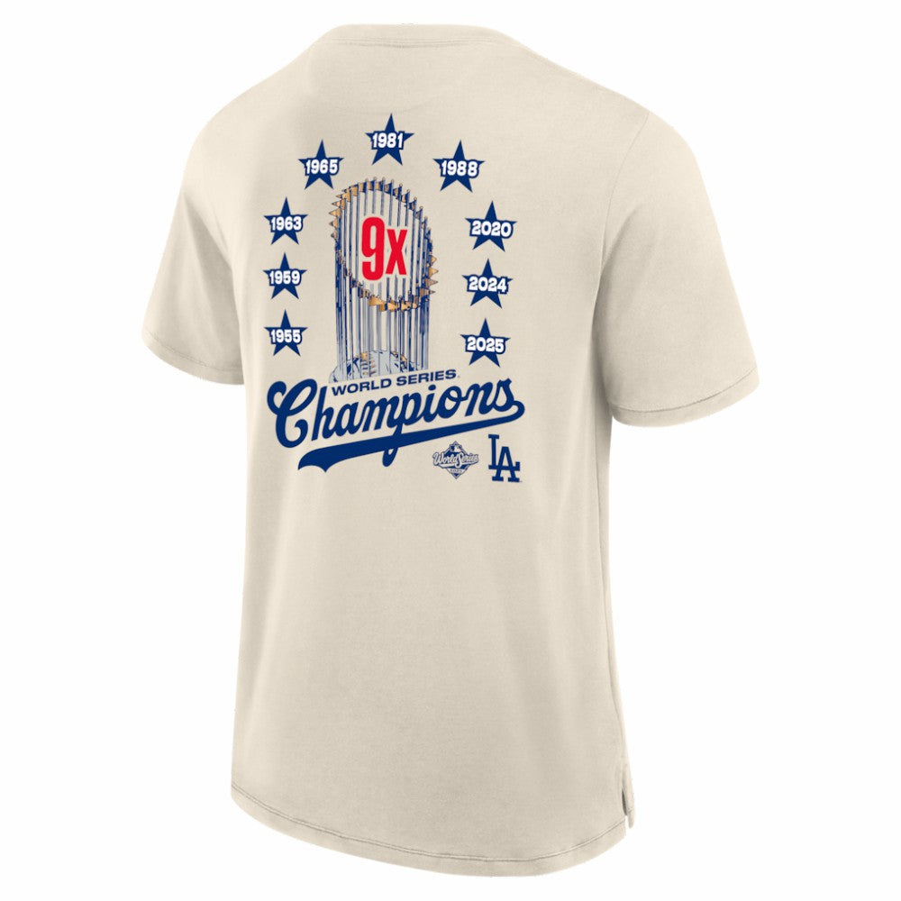 Los Angeles Dodgers Fanatics Local 9x Champs T-Shirt Lifestyle