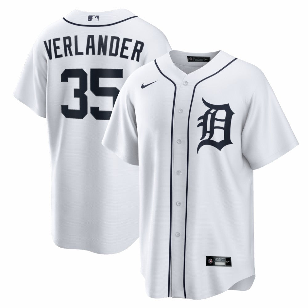 Justin Verlander Detroit Tigers Nike Home Replica Jersey Sale