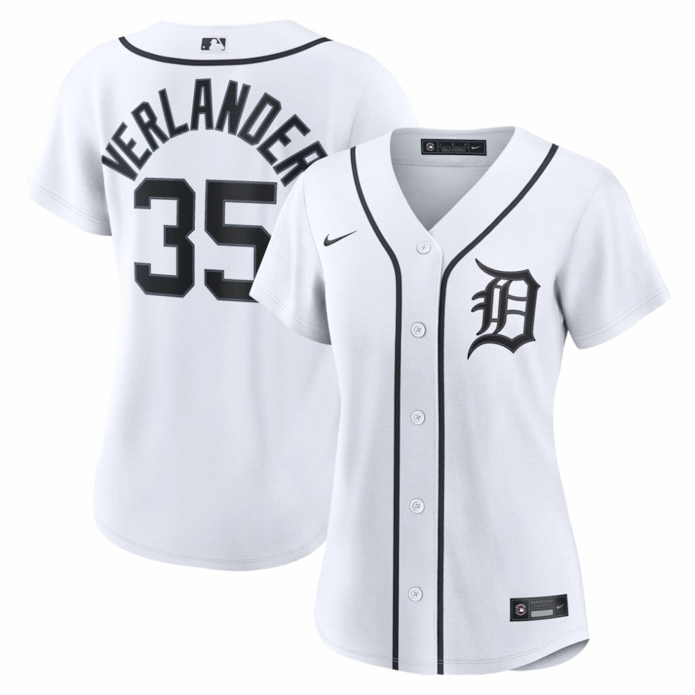 Justin Verlander Detroit Tigers Nike Women's Home Replica Jersey On Sale