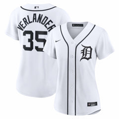 Justin Verlander Detroit Tigers Nike Women's Home Replica Jersey On Sale