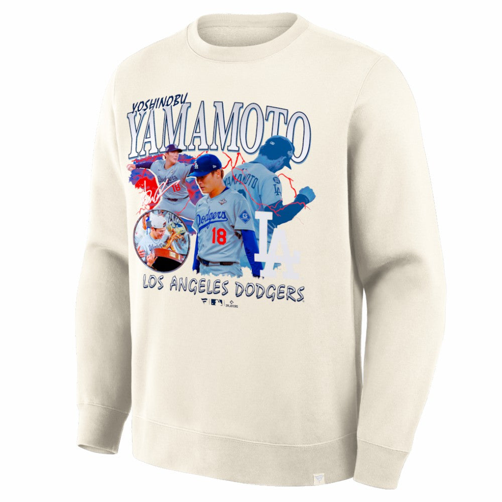 Yoshinobu Yamamoto Los Angeles Dodgers Fanatics Montage Legacy Sweatshirt Near Me