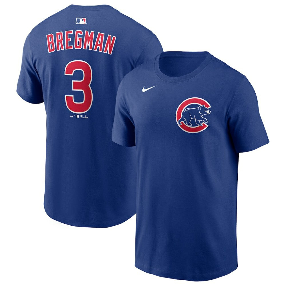 Alex Bregman Chicago Cubs Nike Home Name & Number T-Shirt for sale