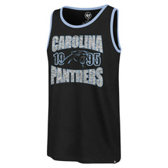 Carolina Panthers '47 Upload Franklin Tank Top Black - 47 brand