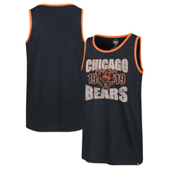Chicago Bears '47 Upload Franklin Tank Top Navy - 47 brand