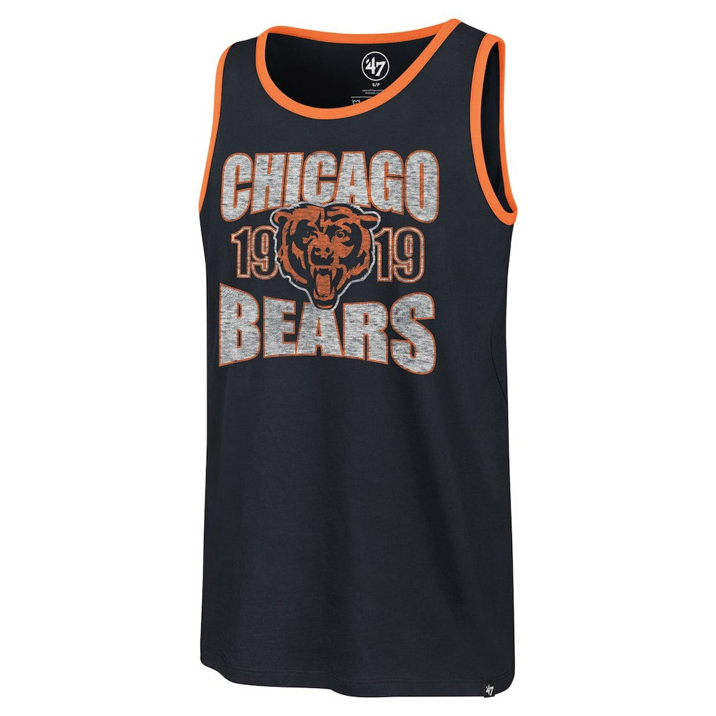 Chicago Bears '47 Upload Franklin Tank Top Navy - 47 brand