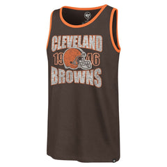 Cleveland Browns '47 Upload Franklin Tank Top Brown - 47 brand