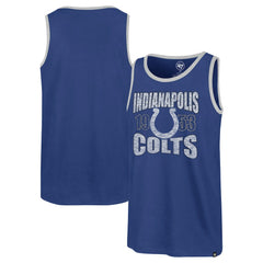 Indianapolis Colts '47 Upload Franklin Tank Top Royal - 47 brand