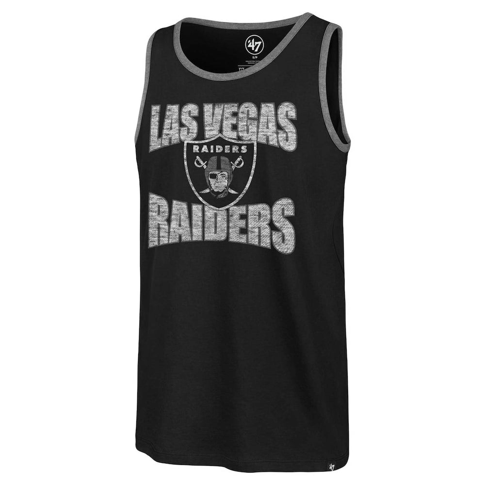 Las Vegas Raiders '47 Upload Franklin Tank Top Black - 47 brand