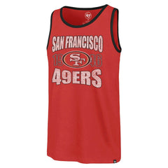San Francisco 49ers '47 Upload Franklin Tank Top Scarlet - 47 brand