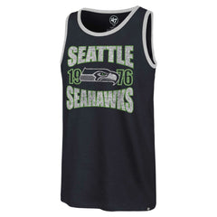 Seattle Seahawks '47 Upload Franklin Tank Top College Navy - 47 brand