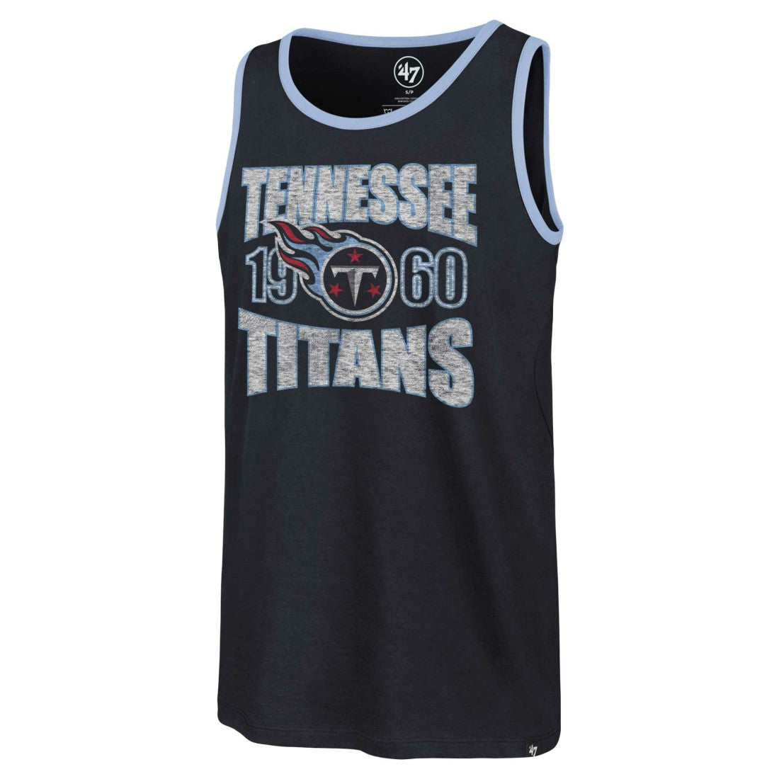Tennessee Titans '47 Upload Franklin Tank Top Navy - 47 brand