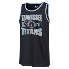 Tennessee Titans '47 Upload Franklin Tank Top Navy - 47 brand