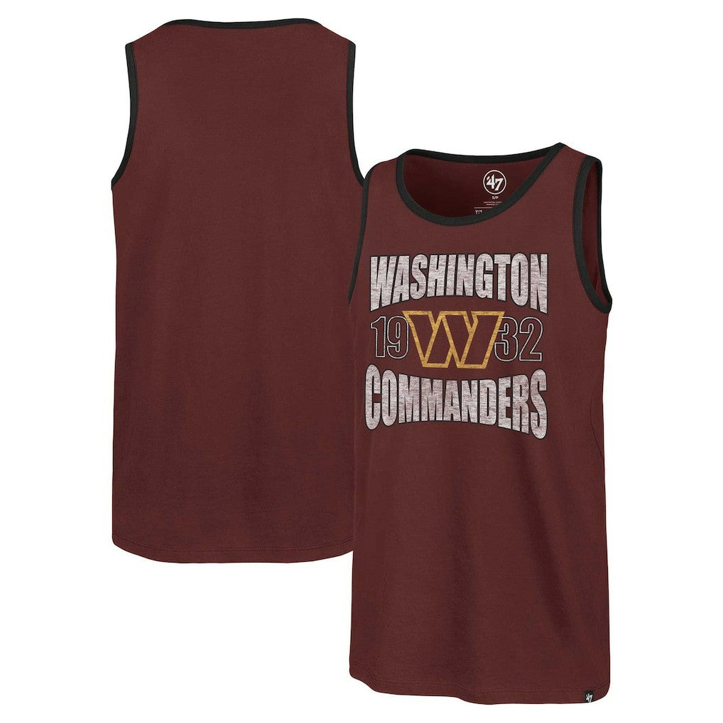 Washington Commanders '47 Upload Franklin Tank Top Burgundy - 47 brand