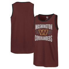 Washington Commanders '47 Upload Franklin Tank Top Burgundy - 47 brand